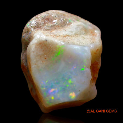 7.00 Cts Natural Australian Fire Opal Loose Gemstone Fancy Rough 13x10x9 mm RE-564