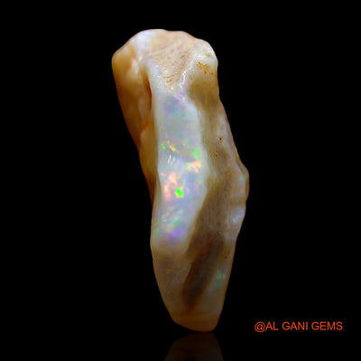 8.00 Cts Natural Australian Fire Opal Loose Gemstone Fancy Rough 18x16x6 mm RE-56