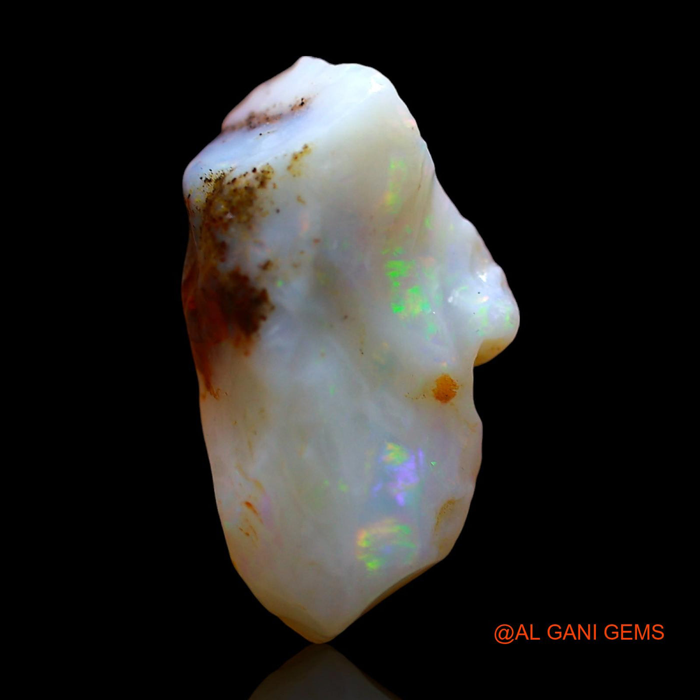 5.00 Cts Natural Australian Fire Opal Fancy Rough Loose Gemstone For Jewelry 16x7x8 mm RE-579