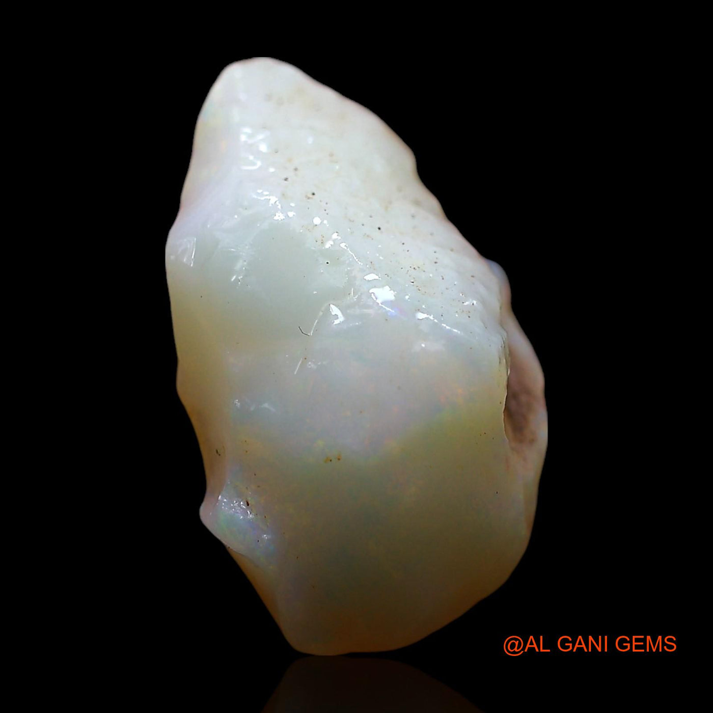 6.00 Cts Natural Australian Fire Opal Loose Gemstone Fancy Rough 15x10x8 mm RE-580