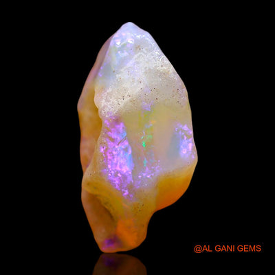 5.00 Cts Natural Australian Fire Opal Loose Gemstone Fancy Rough 16x9x7 mm RE-581