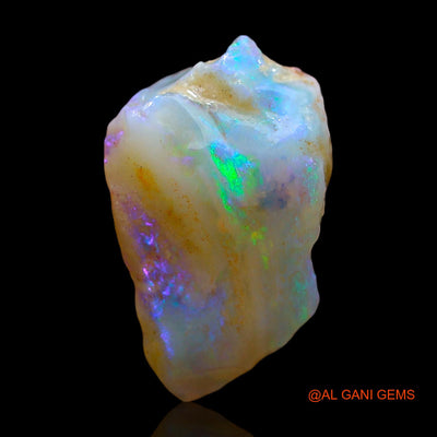 4.00 Cts Natural Australian Fire Opal Loose Gemstone Fancy Rough 15x9x7 mm RE-582