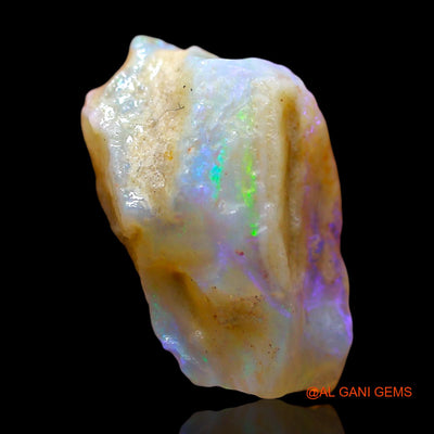 4.00 Cts Natural Australian Fire Opal Loose Gemstone Fancy Rough 15x9x7 mm RE-582
