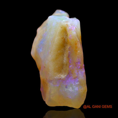 4.00 Cts Natural Australian Fire Opal Loose Gemstone Fancy Rough 15x9x7 mm RE-582