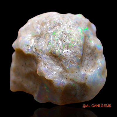 5.00 Cts Natural Australian Fire Opal Loose Gemstone Fancy Rough 13x12x7 mm RE-583