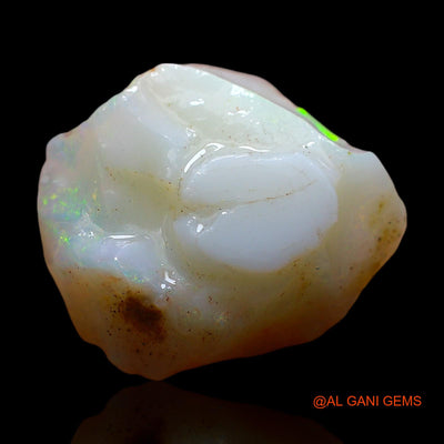 6.00 Cts Natural Australian Fire Opal Loose Gemstone Fancy Rough 14x12x6 mm RE-584