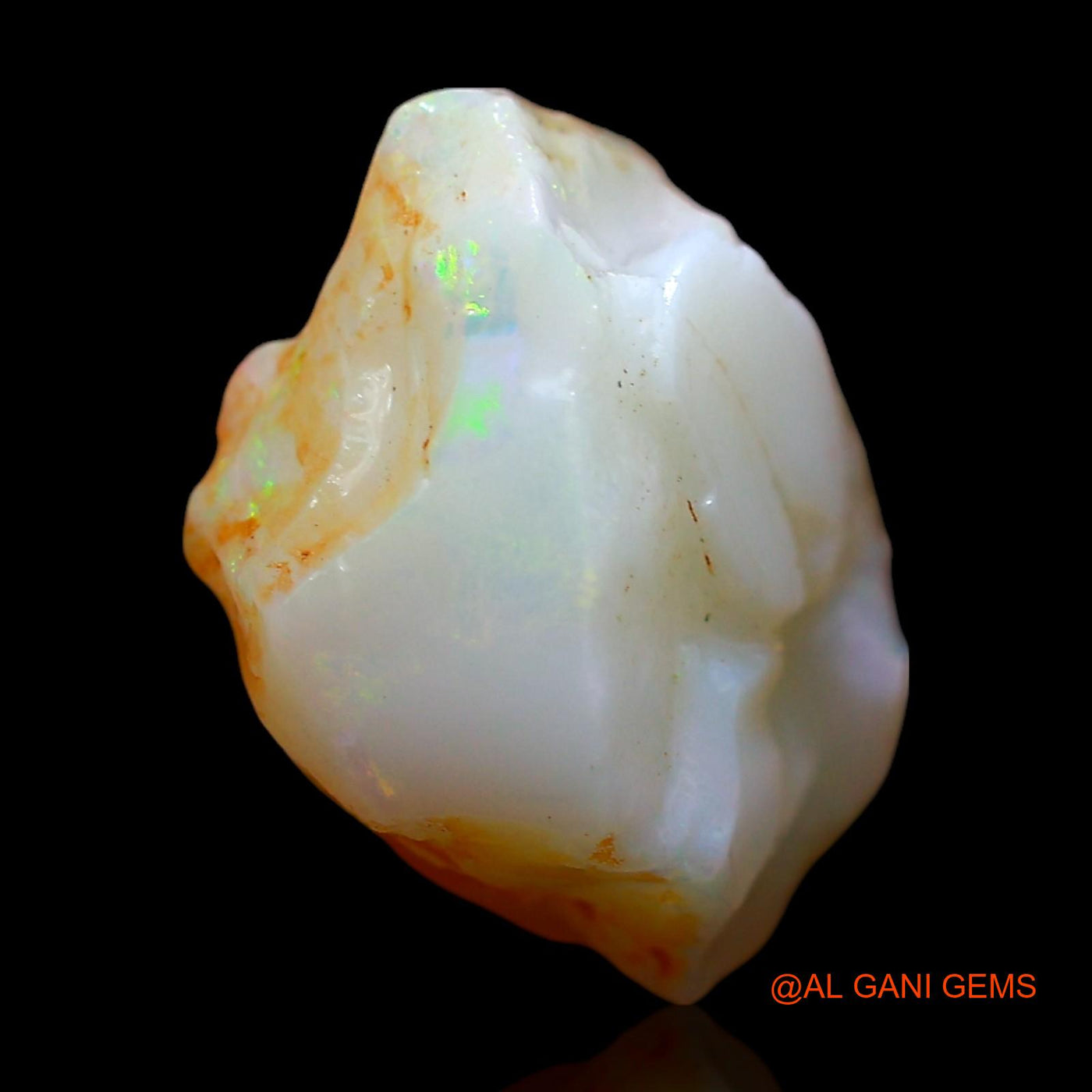 6.00 Cts Natural Australian Fire Opal Loose Gemstone Fancy Rough 14x12x6 mm RE-584