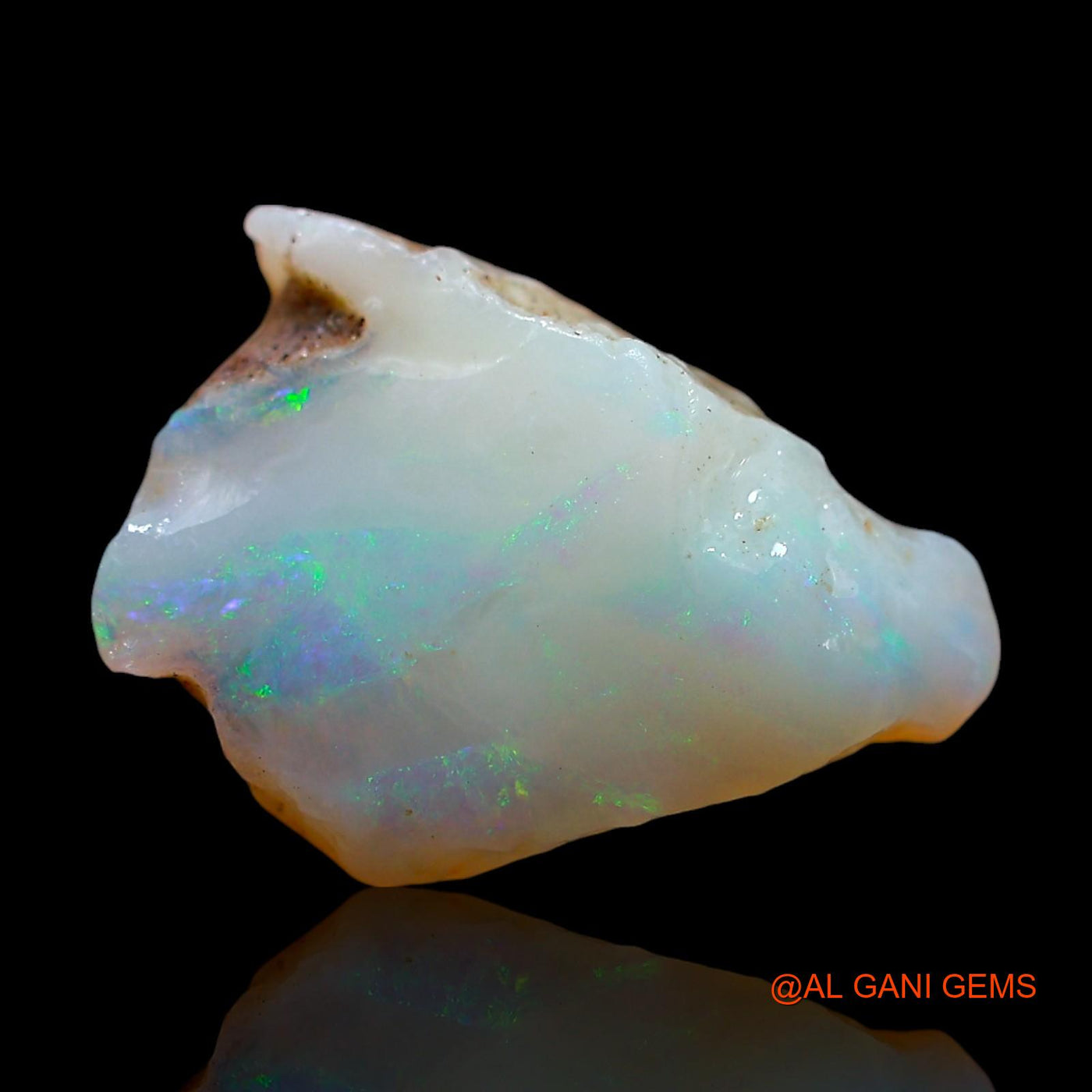 Natural Untreated Fire Opal Loose Gemstone Fancy Rough From Australia 5.00 Cts 14x9x8 mm RE-585