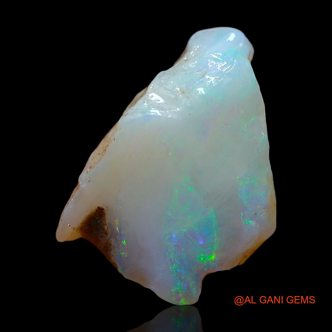 Natural Untreated Fire Opal Loose Gemstone Fancy Rough From Australia 5.00 Cts 14x9x8 mm RE-585