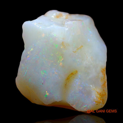 Natural Fire Opal Gemstone 6.00 Cts Loose Fancy Rough From Australia 13x10x7 mm RE-586