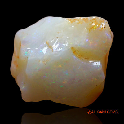 Natural Fire Opal Gemstone 6.00 Cts Loose Fancy Rough From Australia 13x10x7 mm RE-586