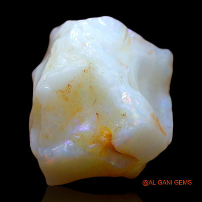 Natural Fire Opal Gemstone 6.00 Cts Loose Fancy Rough From Australia 13x10x7 mm RE-586