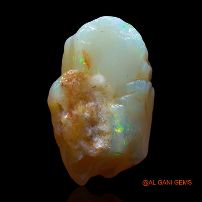 5.00 Cts Natural Australian Fire Opal Loose Gemstone Fancy Rough 13x10x7 mm RE-588