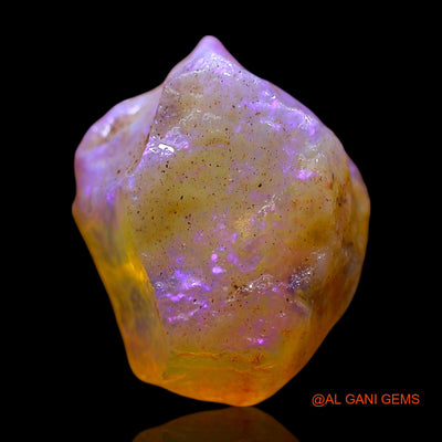 5.00 Cts Natural Australian Fire Opal Loose Gemstone Fancy Rough 14x10x6 mm RE-589