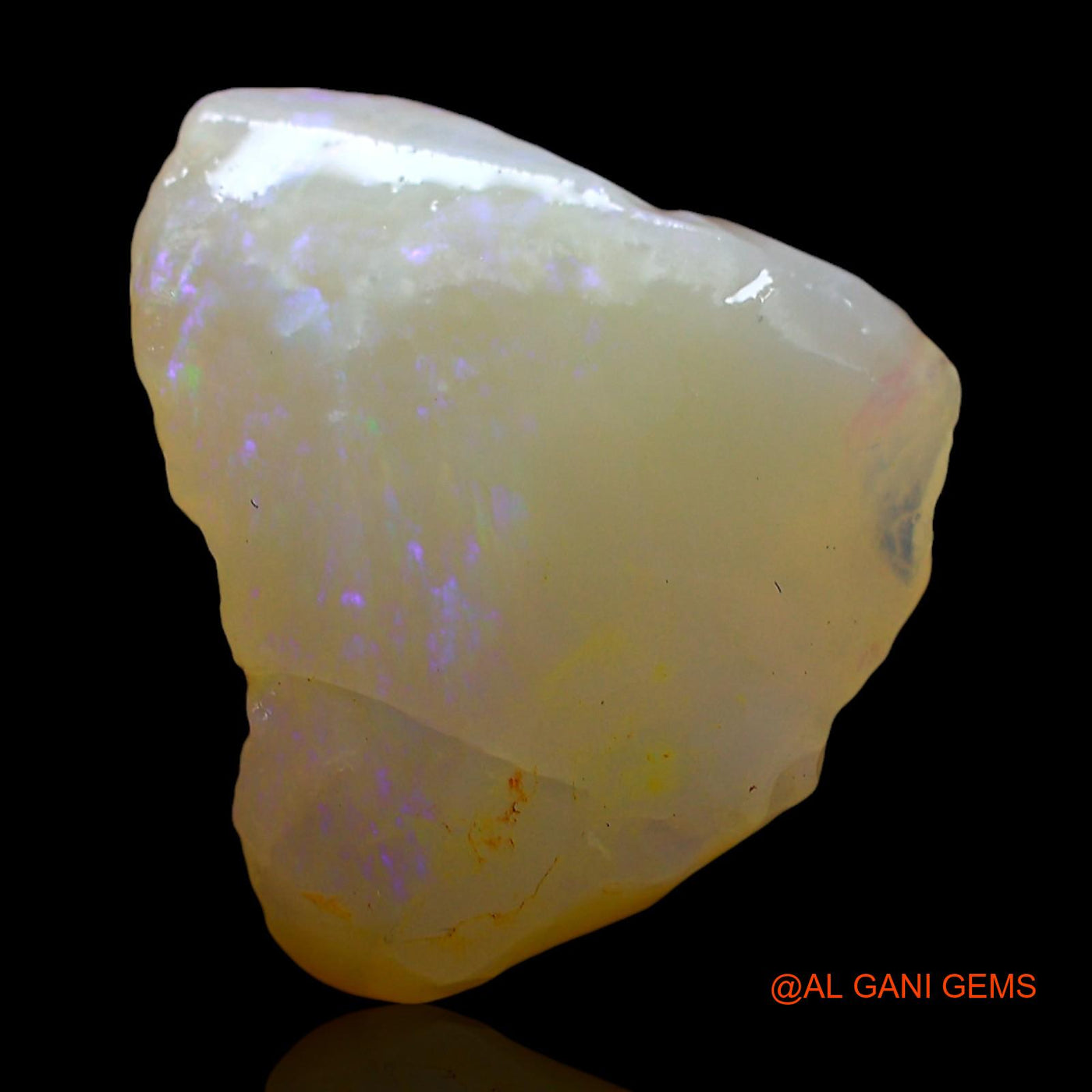 10.00 Cts Unheated Australian Fire Opal Loose Gemstone Fancy Rough Natural 16x16x9 mm RE-58
