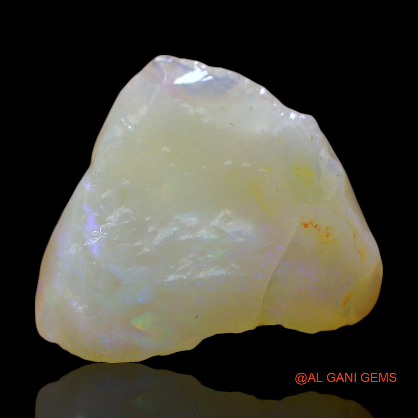 10.00 Cts Unheated Australian Fire Opal Loose Gemstone Fancy Rough Natural 16x16x9 mm RE-58