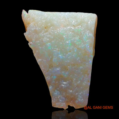 Natural Fire Opal Gemstone 3.00 Cts Loose Fancy Rough From Australia 14x10x3 mm RE-591