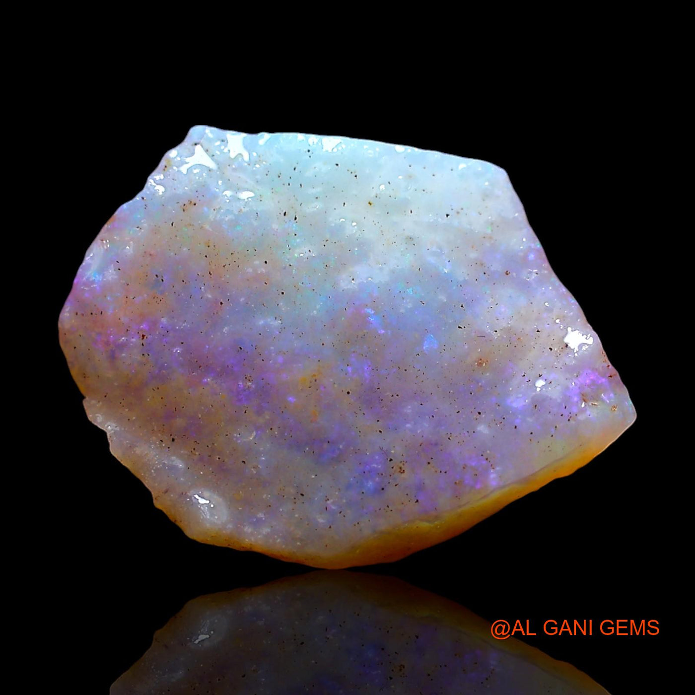 3.00 Cts Natural Australian Fire Opal Fancy Rough Loose Gemstone For Jewelry 16x12x4 mm RE-593