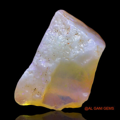 Natural Fire Opal Gemstone 4.00 Cts Loose Fancy Rough From Australia 14x9x7 mm RE-594