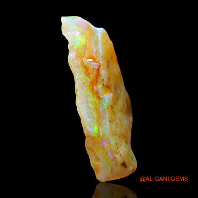 4.00 Cts Natural Australian Fire Opal Loose Gemstone Fancy Rough 23x9x4 mm RE-59