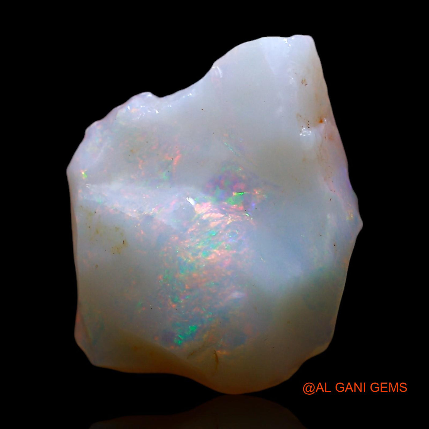 2.00 Cts Natural Australian Fire Opal Fancy Rough Loose Gemstone For Jewelry 15x12x4 mm RE-600