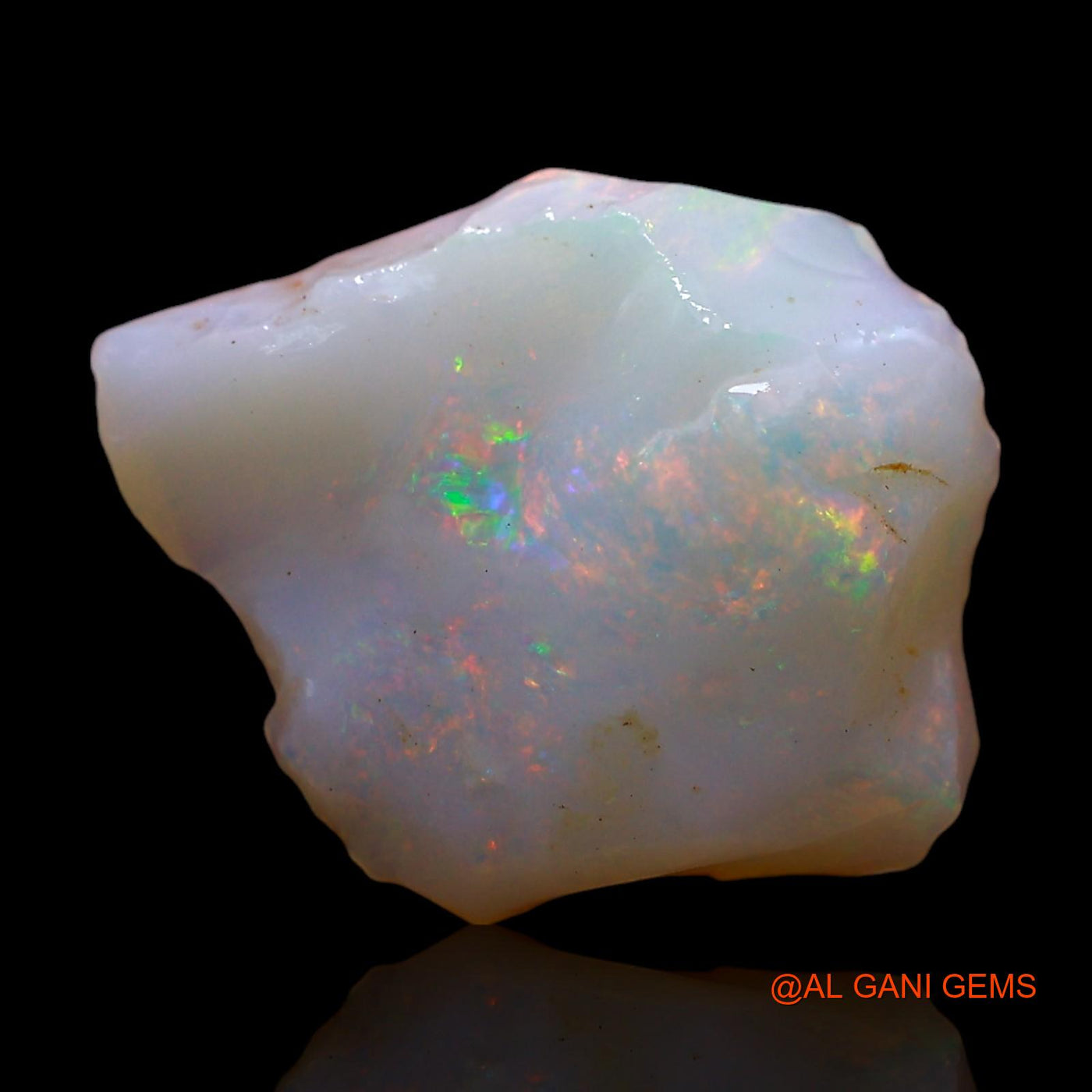 2.00 Cts Natural Australian Fire Opal Fancy Rough Loose Gemstone For Jewelry 15x12x4 mm RE-600