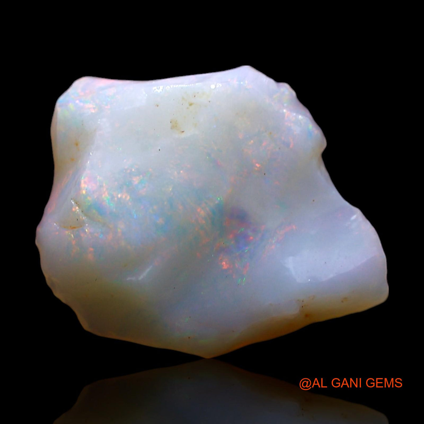 2.00 Cts Natural Australian Fire Opal Fancy Rough Loose Gemstone For Jewelry 15x12x4 mm RE-600