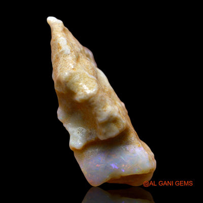 40.00 Cts Natural Australian Fire Opal Loose Gemstone Fancy Rough 39x22x12 mm RE-603