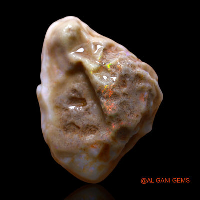 59.00 Cts Unheated Australian Fire Opal Loose Gemstone Fancy Rough Natural 34x25x15 mm RE-605