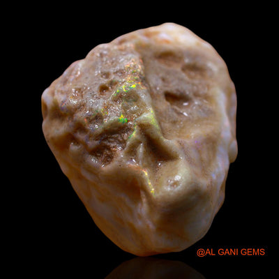 59.00 Cts Unheated Australian Fire Opal Loose Gemstone Fancy Rough Natural 34x25x15 mm RE-605