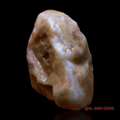 59.00 Cts Unheated Australian Fire Opal Loose Gemstone Fancy Rough Natural 34x25x15 mm RE-605