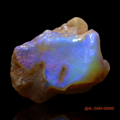 Natural Untreated Fire Opal Loose Gemstone Fancy Rough From Australia 40.00 Cts 29x22x14 mm RE-606