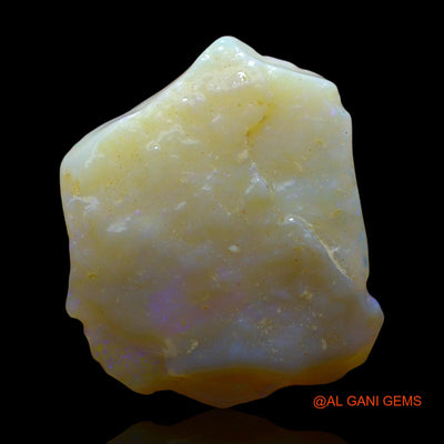 Natural Fire Opal Gemstone 31.00 Cts Loose Fancy Rough From Australia 32x26x8 mm RE-609