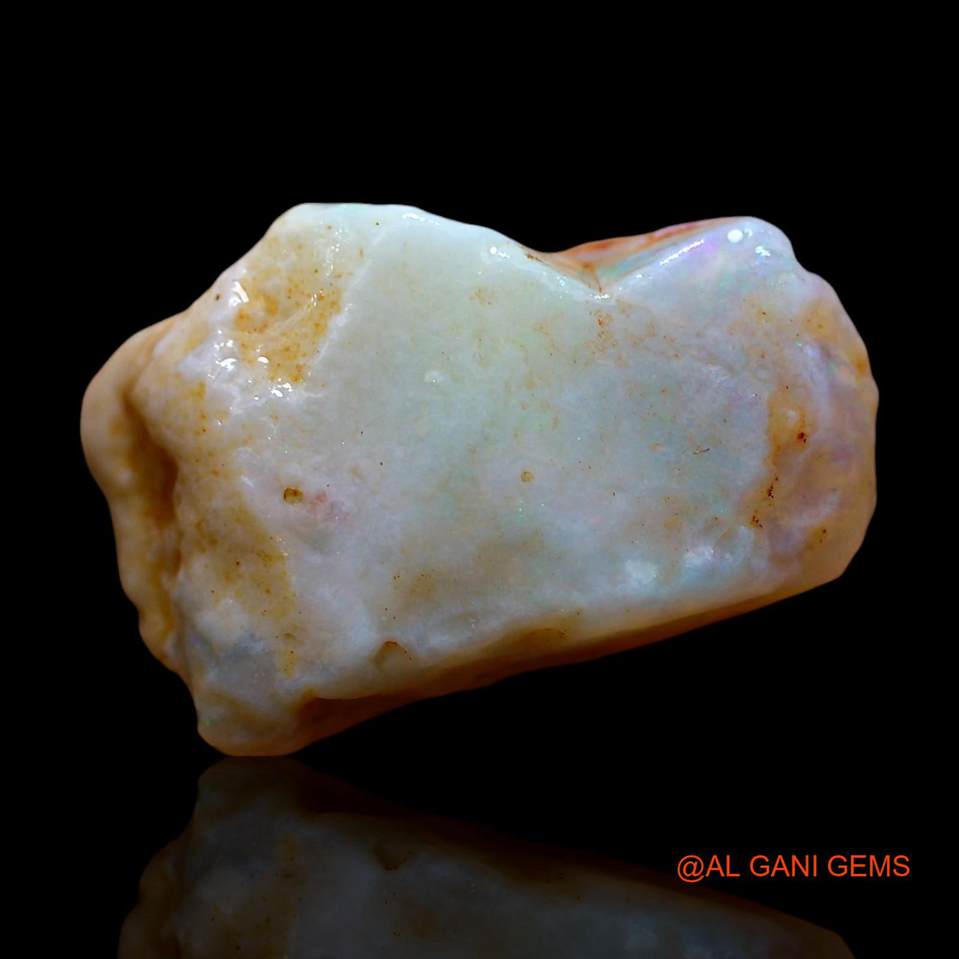 9.00 Cts Natural Australian Fire Opal Fancy Rough Loose Gemstone For Jewelry 19x12x6 mm RE-60
