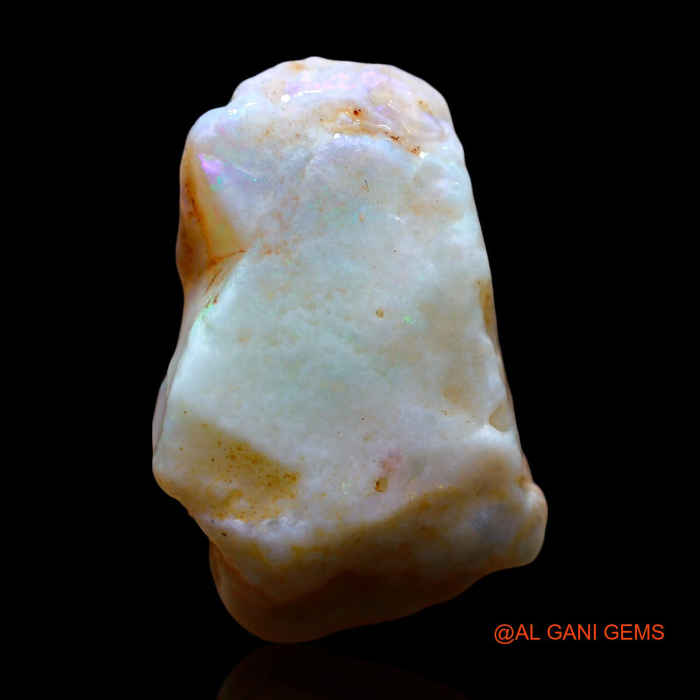 9.00 Cts Natural Australian Fire Opal Fancy Rough Loose Gemstone For Jewelry 19x12x6 mm RE-60