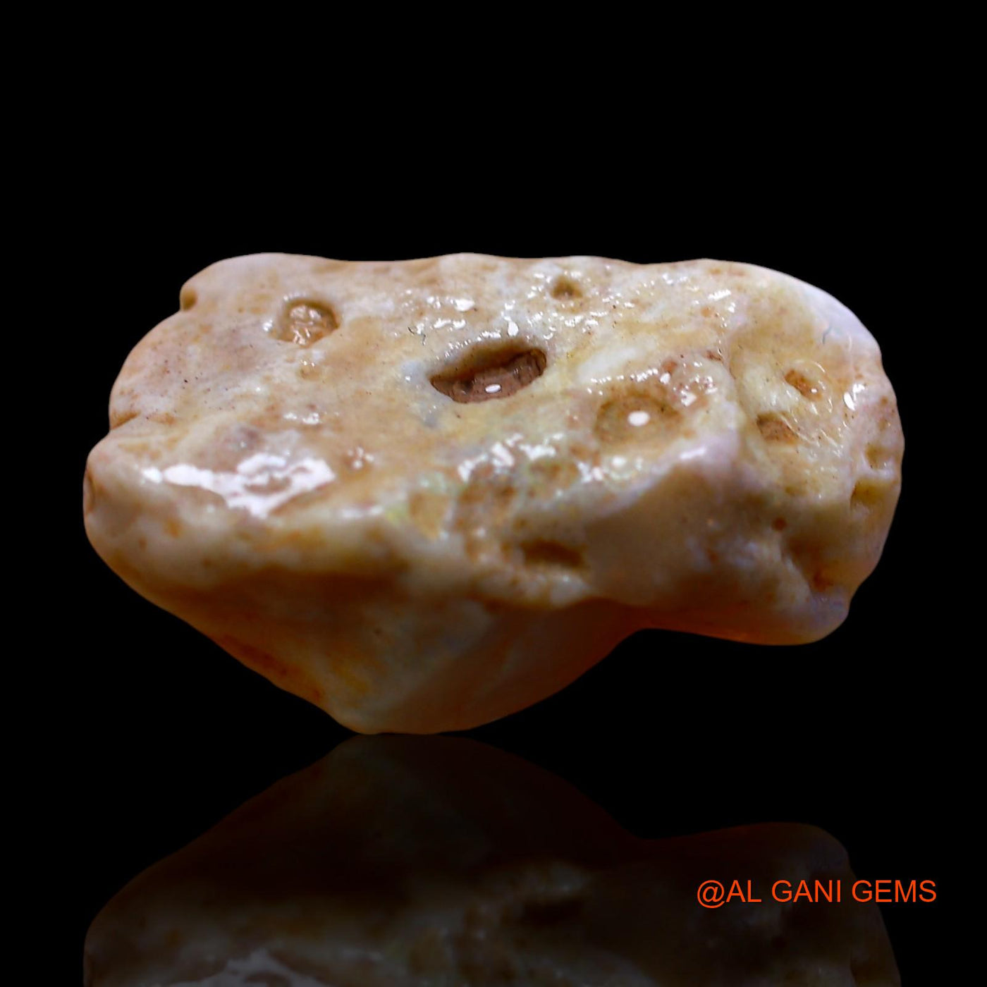 9.00 Cts Natural Australian Fire Opal Fancy Rough Loose Gemstone For Jewelry 19x12x6 mm RE-60