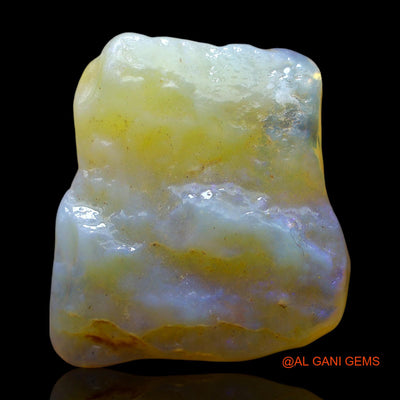 Natural Untreated Fire Opal Loose Gemstone Fancy Rough From Australia 36.00 Cts 27x24x11 mm RE-610