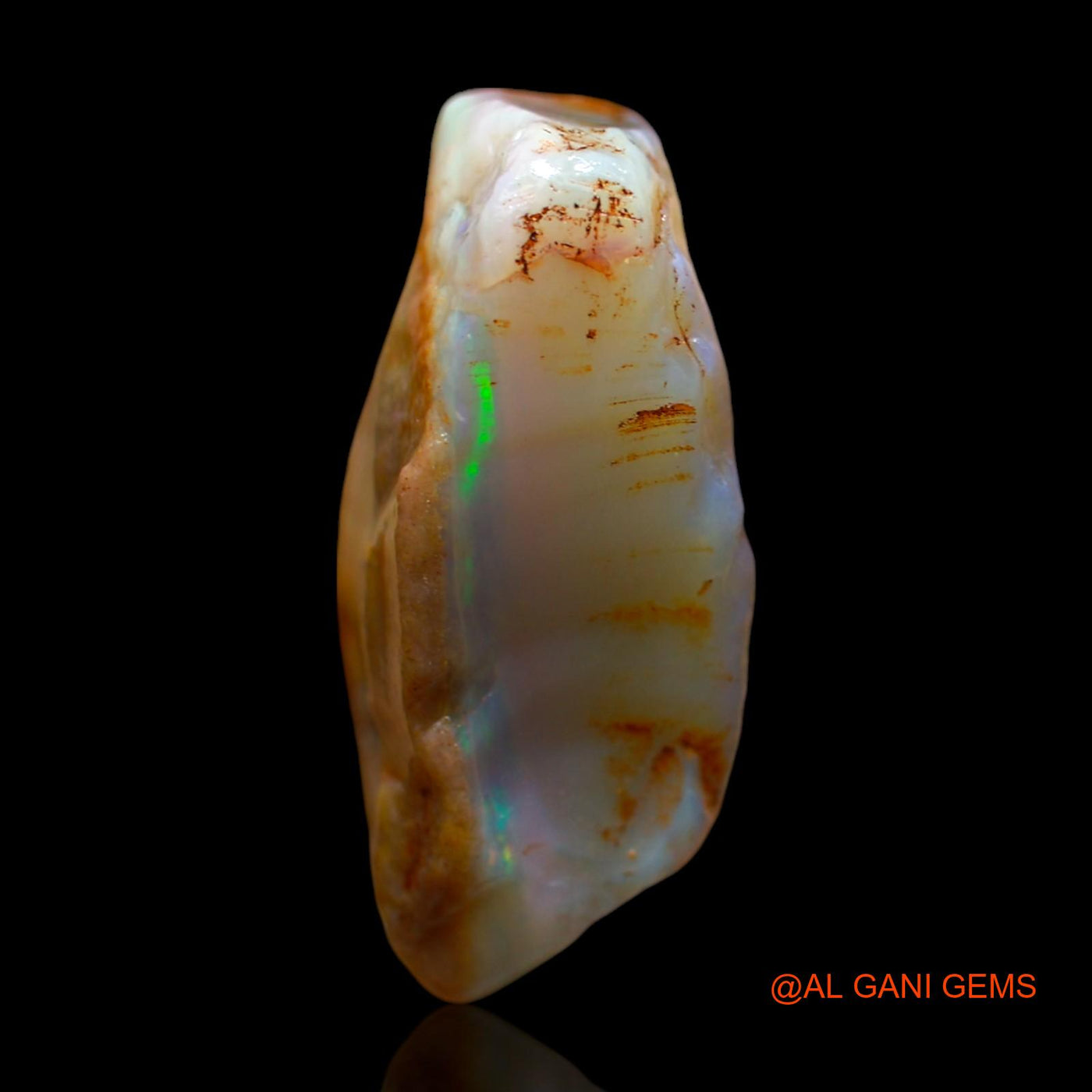27.00 Cts Unheated Australian Fire Opal Loose Gemstone Fancy Rough Natural 28x20x10 mm RE-616