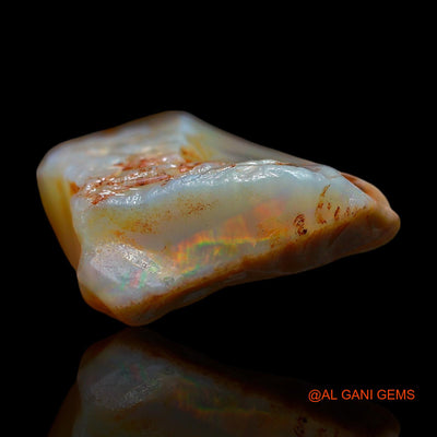 27.00 Cts Unheated Australian Fire Opal Loose Gemstone Fancy Rough Natural 28x20x10 mm RE-616