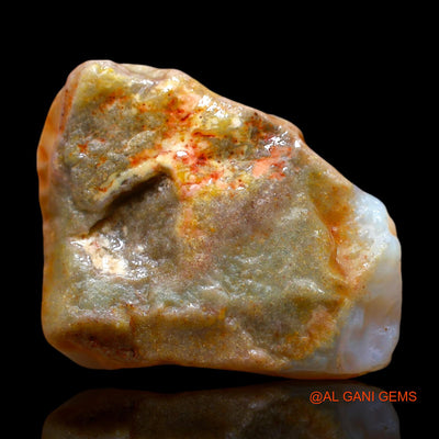 27.00 Cts Unheated Australian Fire Opal Loose Gemstone Fancy Rough Natural 28x20x10 mm RE-616