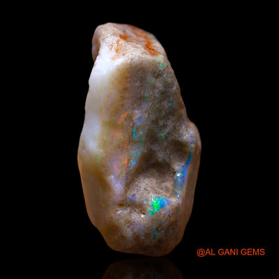 37.00 Cts Natural Australian Fire Opal Loose Gemstone Fancy Rough 26x22x13 mm RE-617