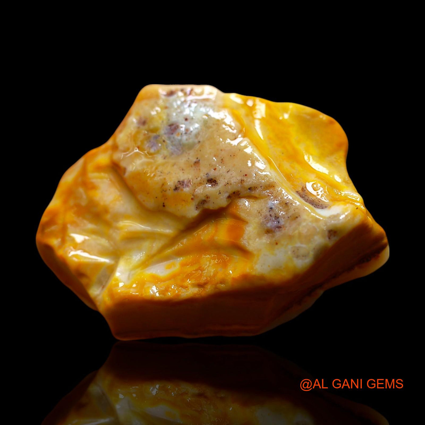 28.00 Cts Natural Australian Fire Opal Fancy Rough Loose Gemstone For Jewelry 28x21x9 mm RE-618