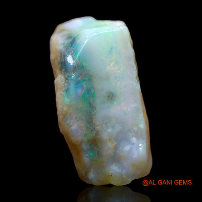Natural Untreated Fire Opal Loose Gemstone Fancy Rough From Australia 11.00 Cts 20x12x8 mm RE-61