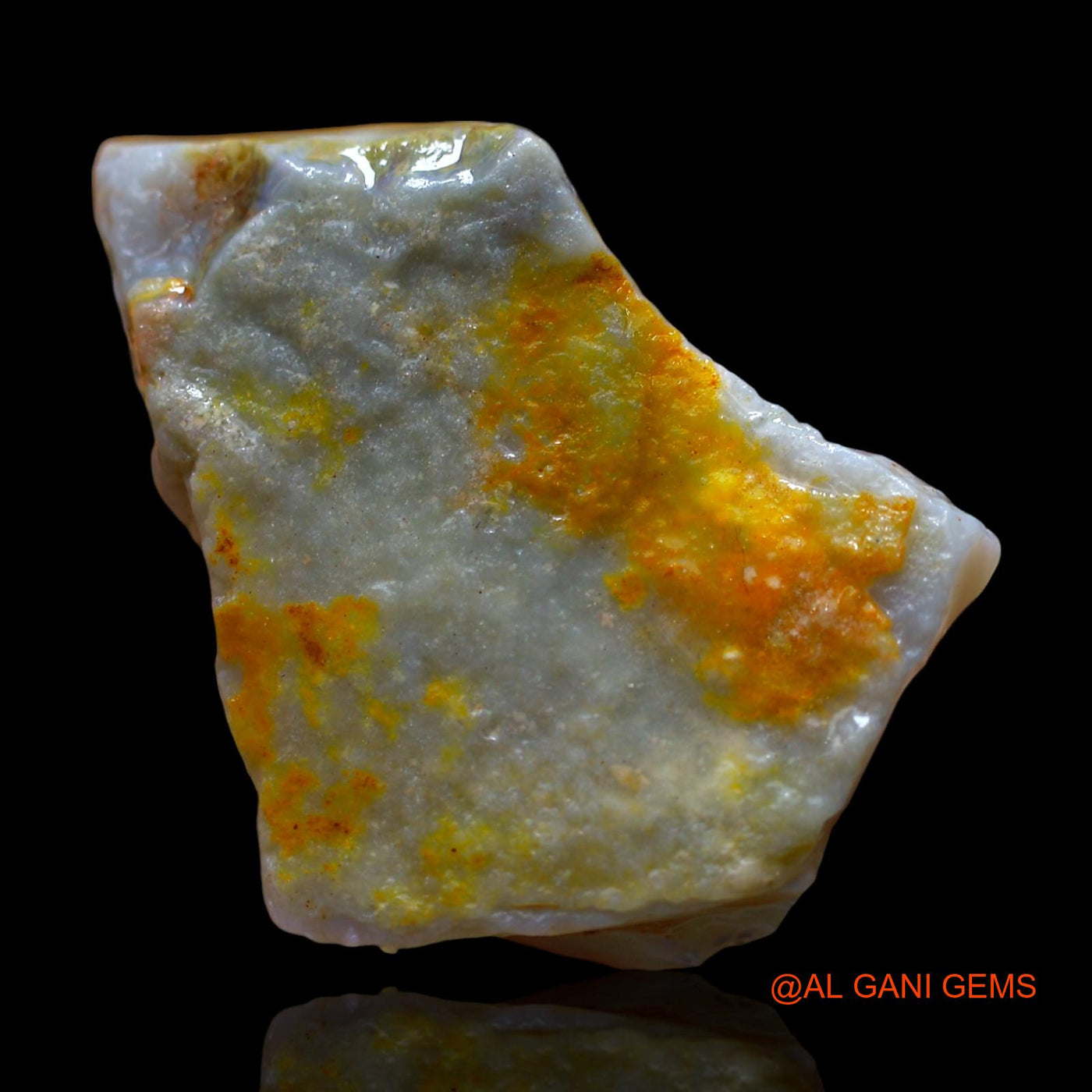 25.00 Cts Natural Australian Fire Opal Loose Gemstone Fancy Rough 29x22x8 mm RE-621