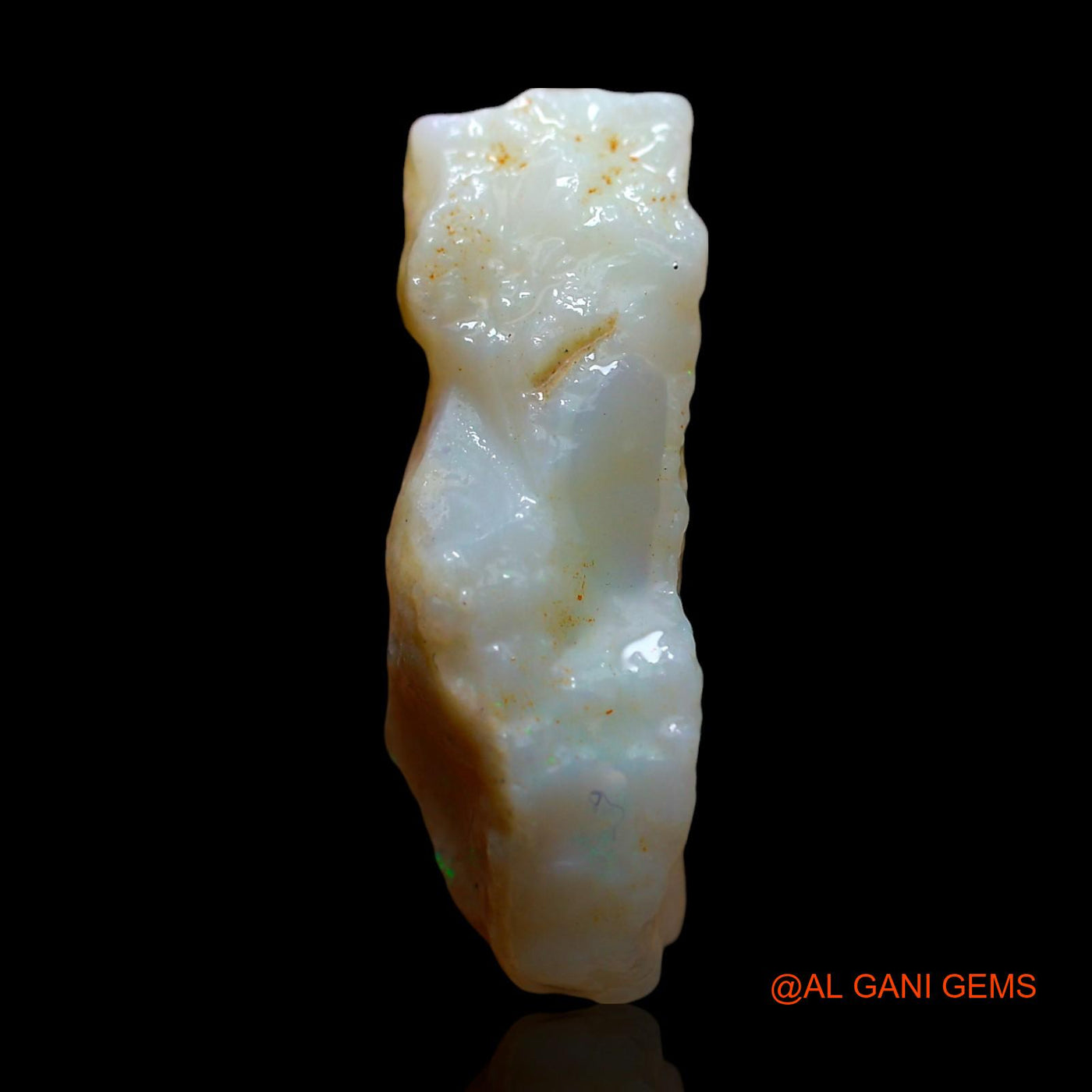 20.00 Cts Natural Australian Fire Opal Loose Gemstone Fancy Rough 23x22x7 mm RE-624