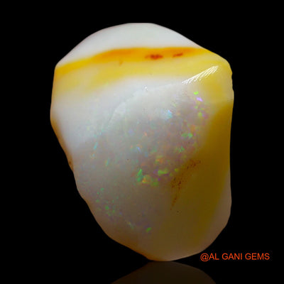 8.00 Cts Natural Australian Fire Opal Loose Gemstone Fancy Rough 19x13x8 mm RE-62