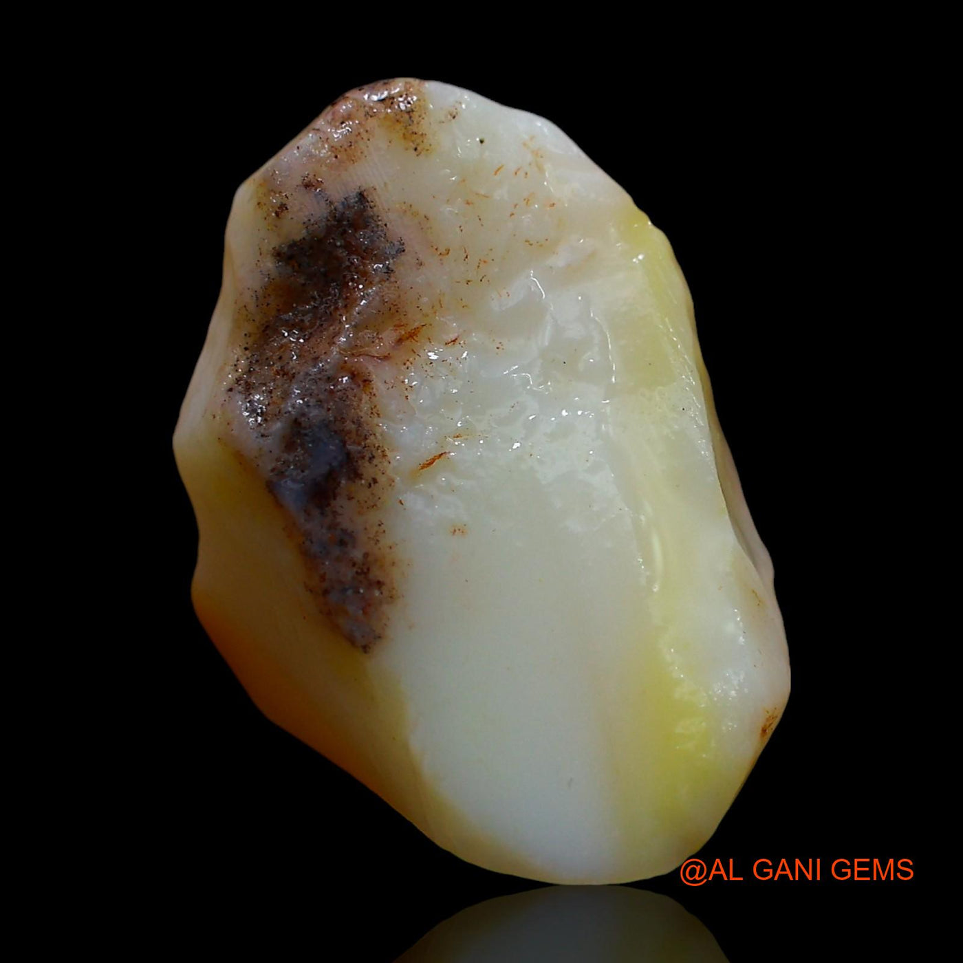 8.00 Cts Natural Australian Fire Opal Loose Gemstone Fancy Rough 19x13x8 mm RE-62