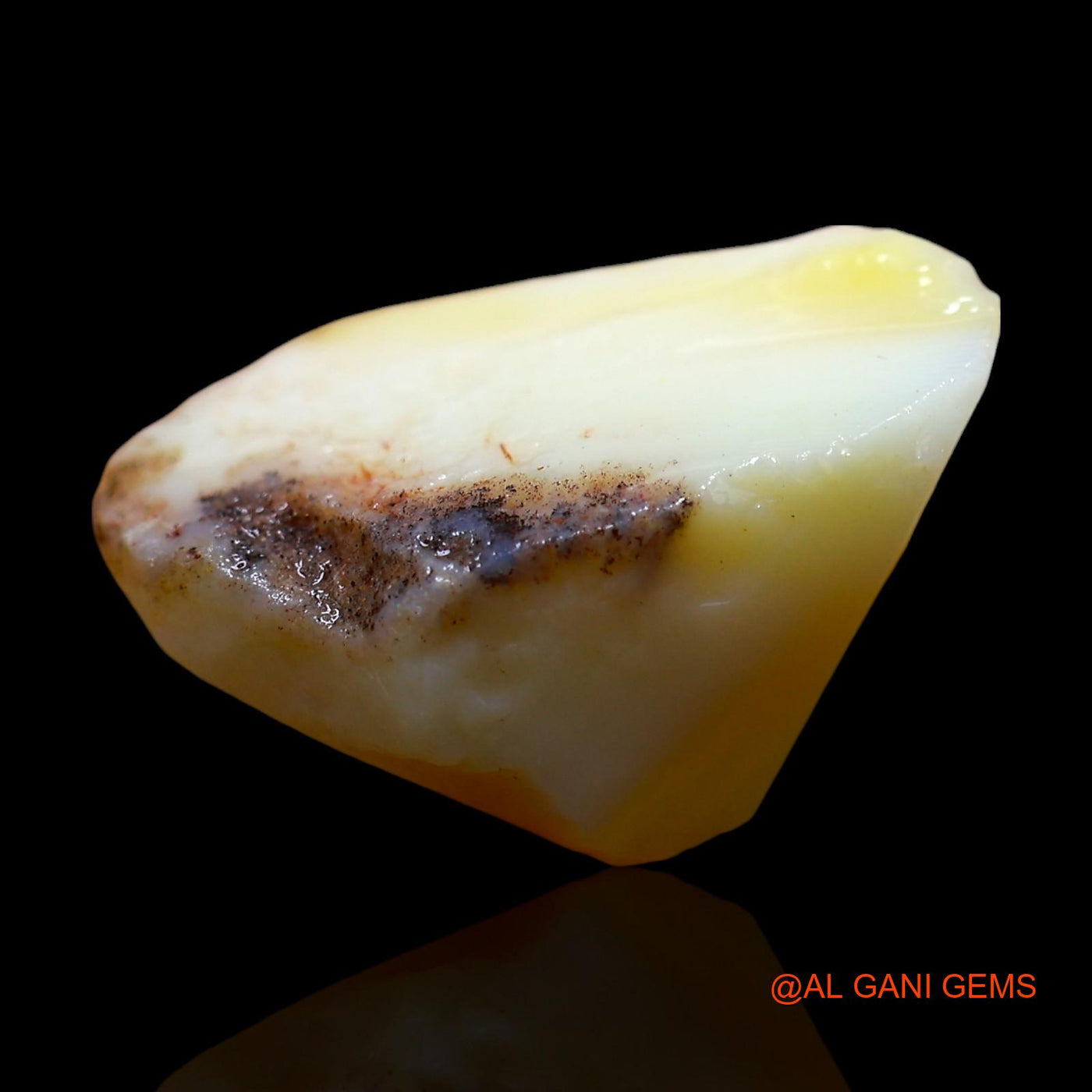 8.00 Cts Natural Australian Fire Opal Loose Gemstone Fancy Rough 19x13x8 mm RE-62