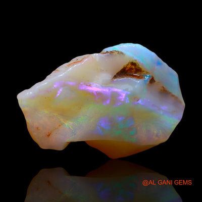 15.00 Cts Natural Australian Fire Opal Fancy Rough Loose Gemstone For Jewelry 27x19x6 mm RE-632