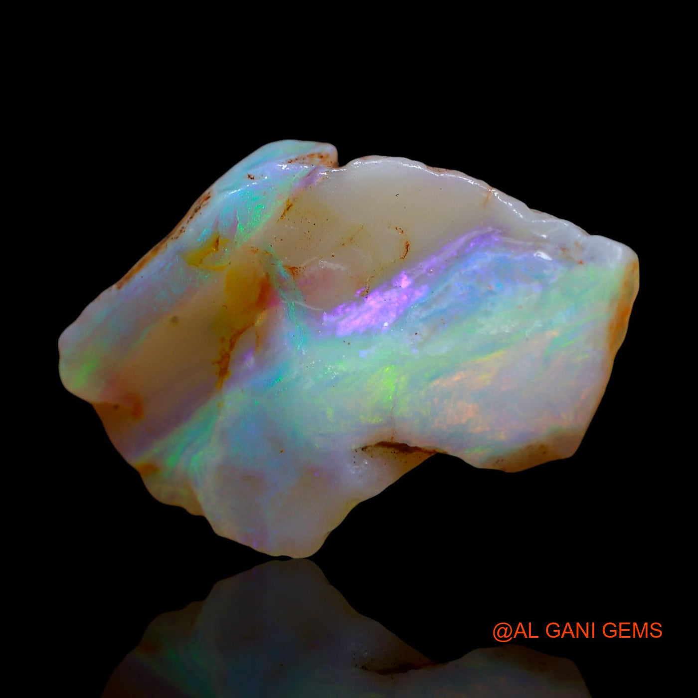 15.00 Cts Natural Australian Fire Opal Fancy Rough Loose Gemstone For Jewelry 27x19x6 mm RE-632